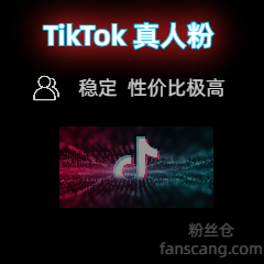 TikTok 粉丝 | 真实活跃 | 稳定 | 速度较快