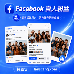 Facebook 个人/页面关注 | 华人 | 人工操作
